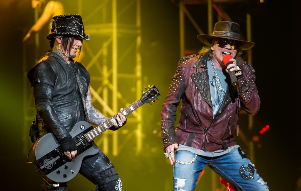 DJ Ashba and Axl