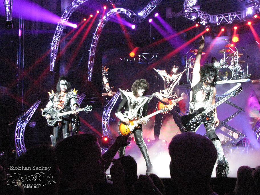 KISS live in Phoenix- They will be starting a residency at the Hard Rock in Las Vegas in November.
