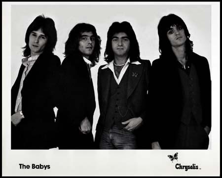 The Babys circa 1979/1980- Promo from the band's old label Chrysalis when John Waite was their lead vocalist