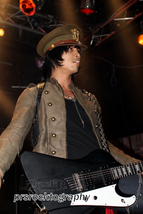 LA Guns' guitarist Michael Grant