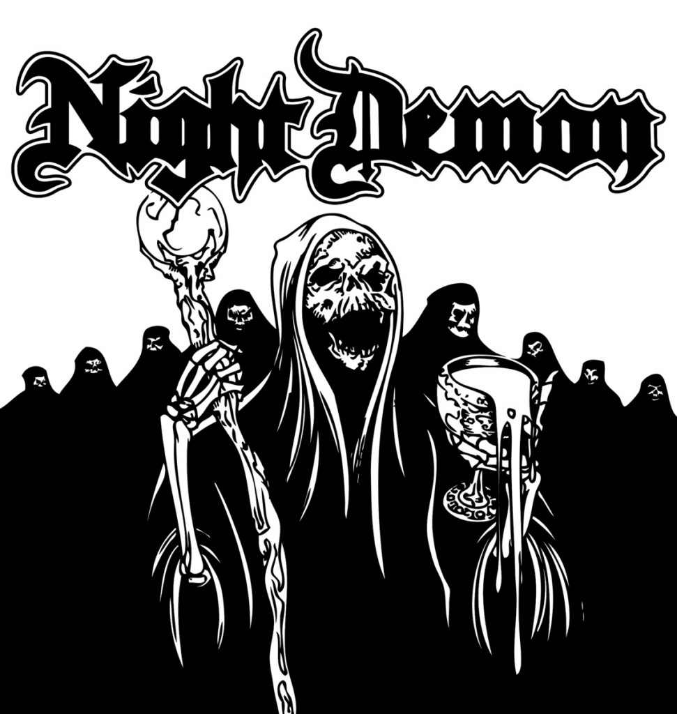 The Night Demon EP is the first release from Night Demon and has been re-issued as the original run has sold out! 