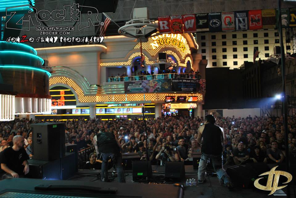 Drowning Pool KILLING IT Downtown Vegas!  