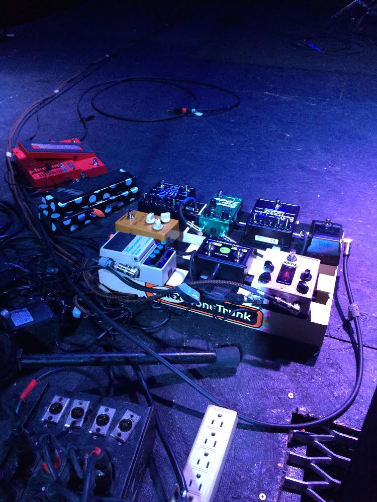 A look at some of Greg's gear for the stage