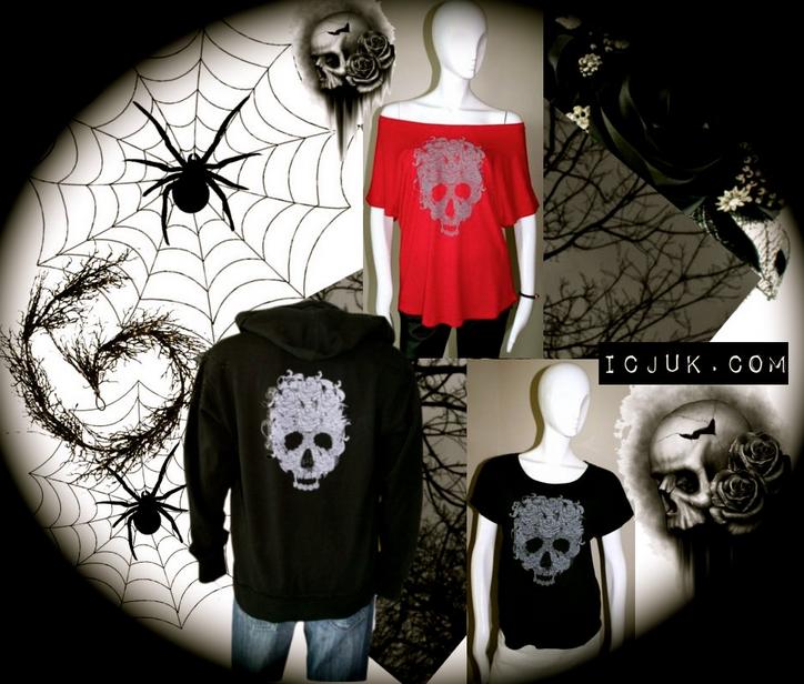 A Special Item hand picked by Claire Jane from her Skull and Roses line will be included in the ZRock'R Grand Prize Trick or Treat bag!   This and more is available for purchase at icjuk.com! 