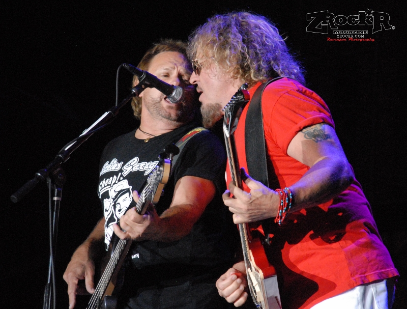 Sammy Hagar and Michael Anthony