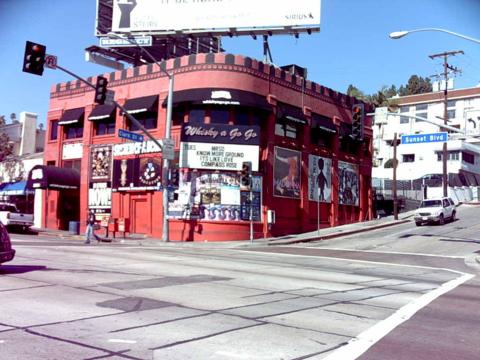 Hair Metal Mecca- Doesn't matter who is playing or what color they have it painted now, The Whisky A Go Go on the Sunset Strip in Hollywood is a photo op stop for all who love Hair Metal- Such bands as Motley Crue, Ratt, Stryper, Dokken, Poison, and many many more have graced it's stage at one time or another. 