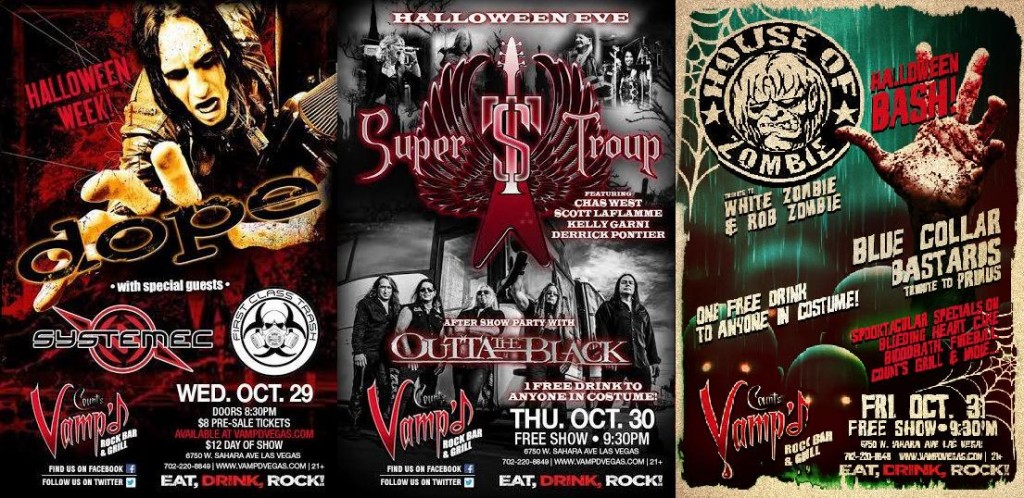 Celebrate your Halloween week at Vamp'd!