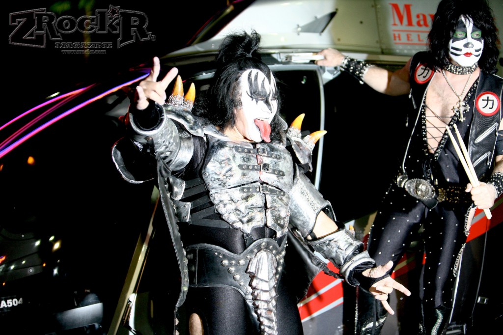 KISS Arrives in Las Vegas! 