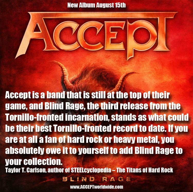 A snippet of Taylor's review of Accept