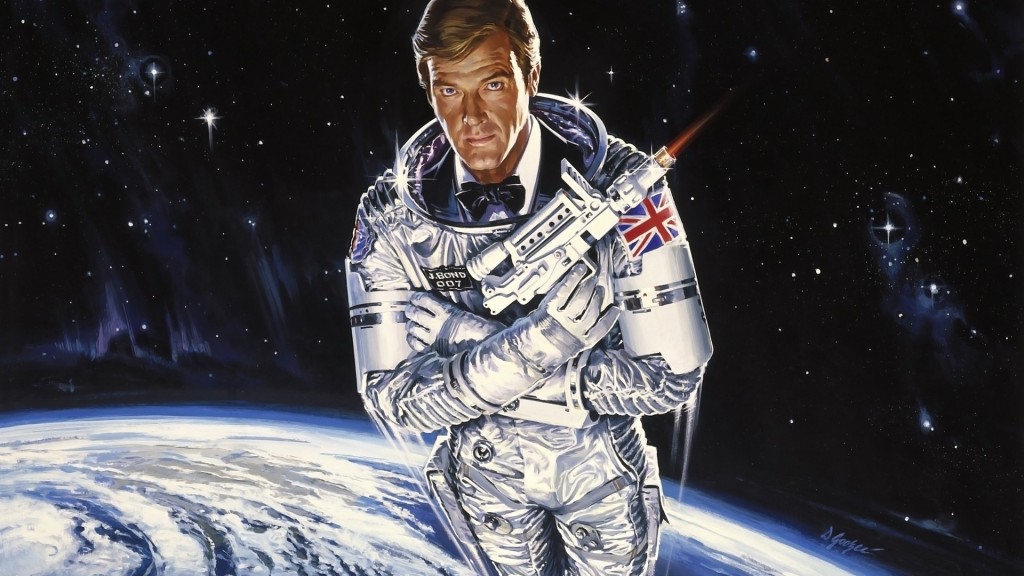 James Bond in space? Yes, that actually happened....