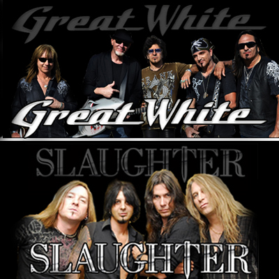 Slaughter and Great White played the Eastside Cannery on Saturday, February 7, 2015. 