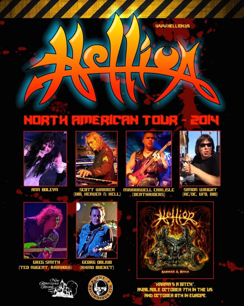 Hellion toured in 2014, playing songs from throughout their career.