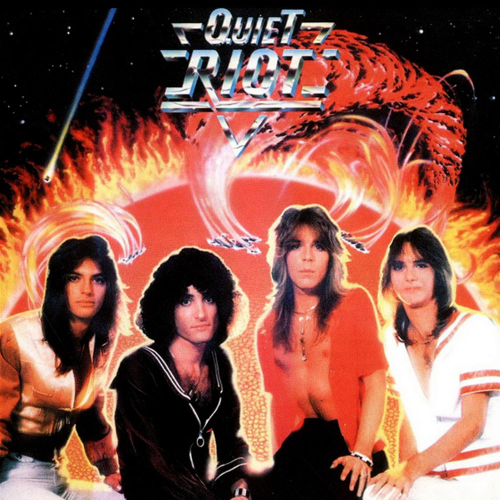 quiet riot album covers