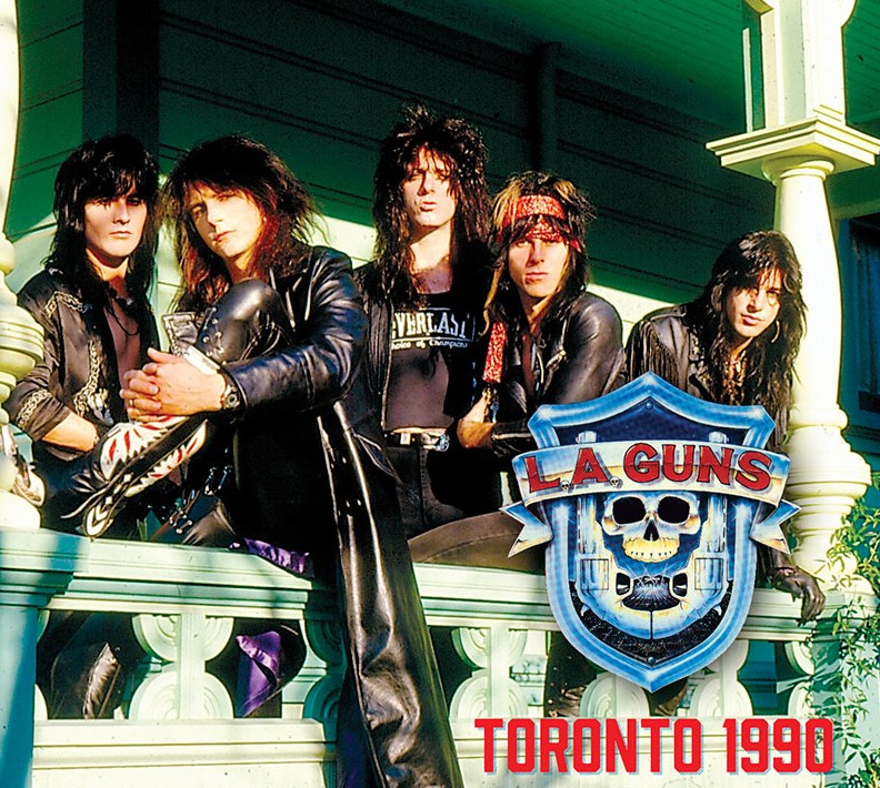 LA Guns' Toronto 1990 is the latest release on CD of a live vintage LA Guns concert.