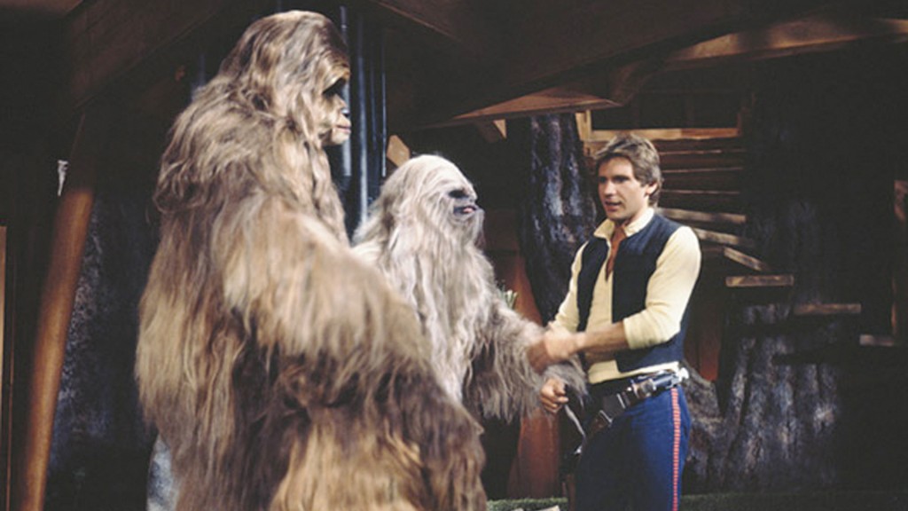 Chewbacca has a family, and getting home to them is a central plot point here.