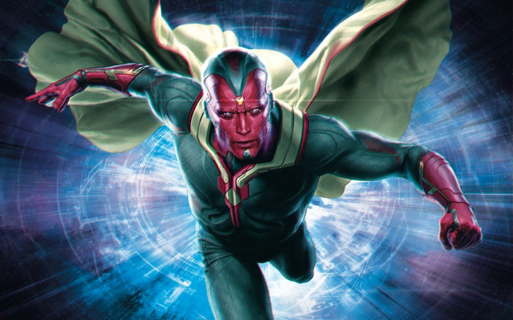 Amongst the new heroes to join forces with the Avengers is the Vision, portrayed by Paul Bettany.