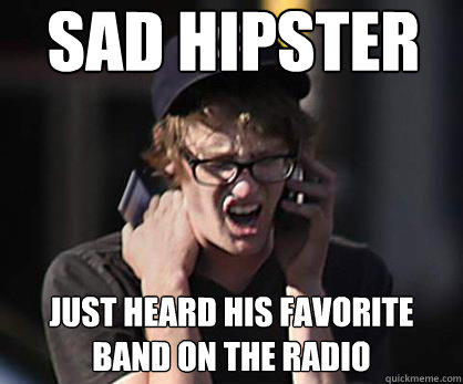 hipster music meme