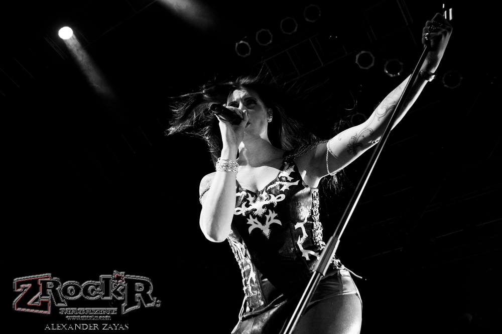 Nightwish lead vocalist Floor Jansen.