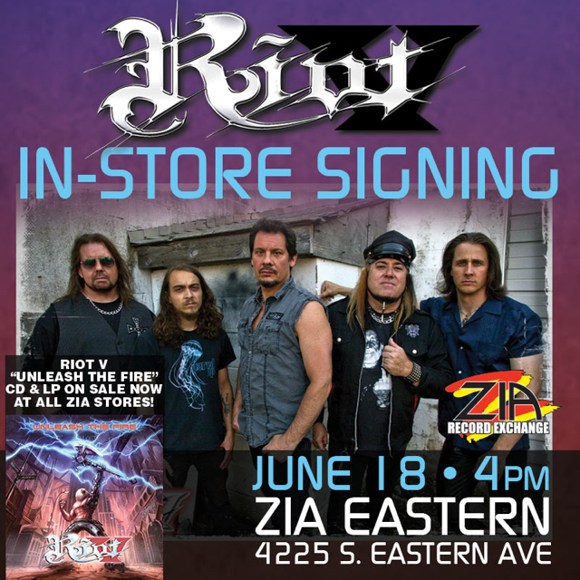 Earlier in the day, the band did an autograph signing at Zia Record Exchange's Eastern store.