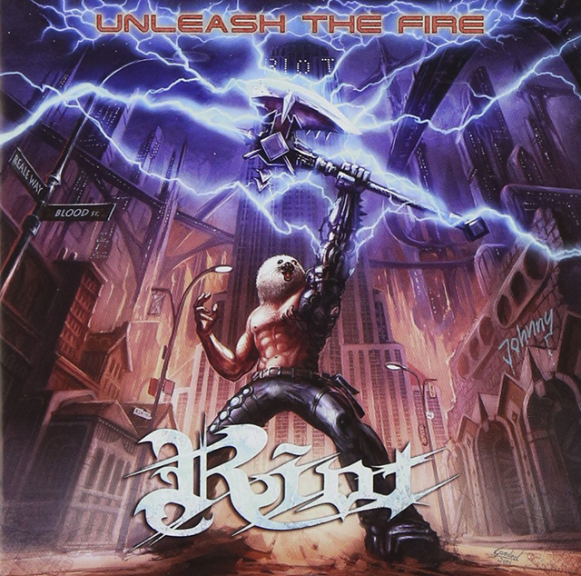 Unleash the Fire, released in 2014, is the first album by the band since taking on the "Riot V" moniker following Mark Reale's death.