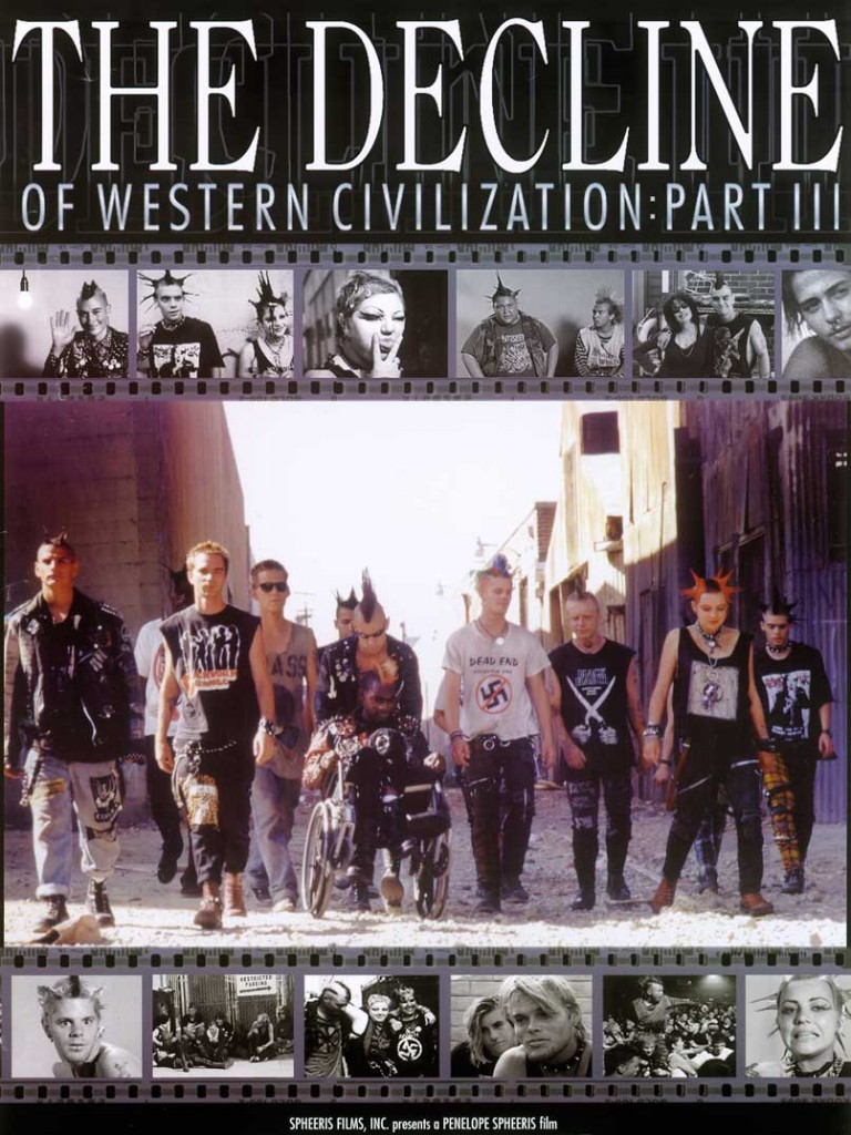 The Decline of Western Civilization Part III was the third and final film of the series, released in 1998.