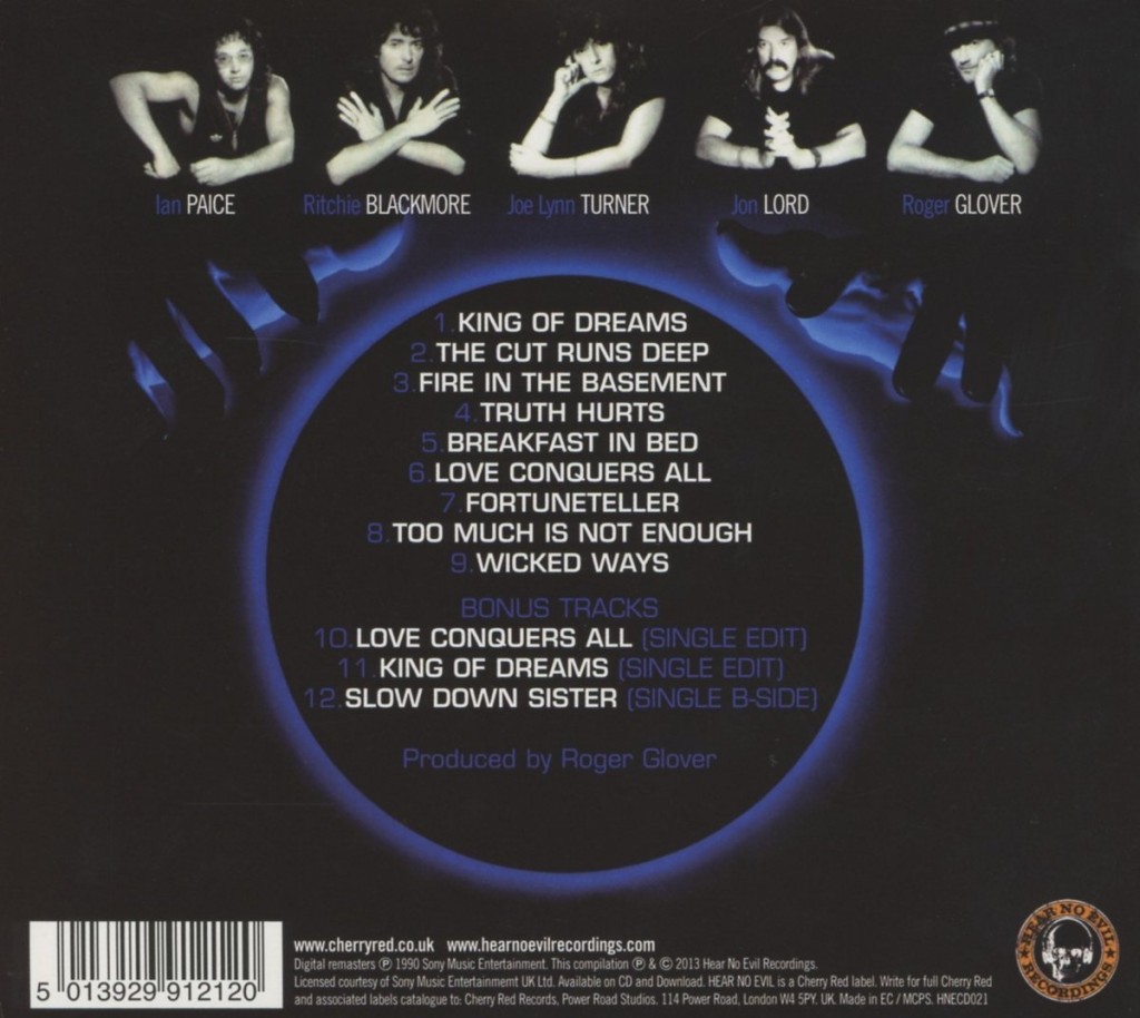 This Deluxe Edition of the album includes three bonus tracks. Bonus tracks differ from edition to edition of the album; not all "Deluxe" versions in all countries have the "King of Dreams" single edit.