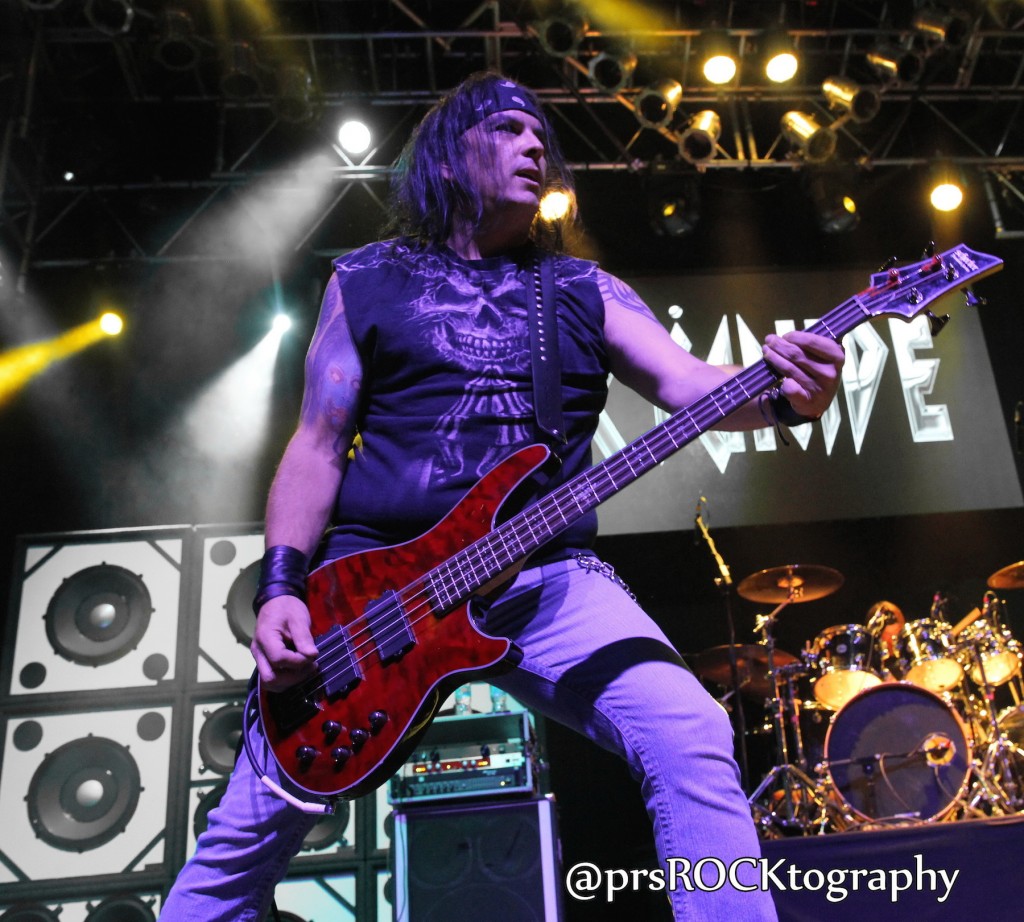 Cyanide bassist David Karr.