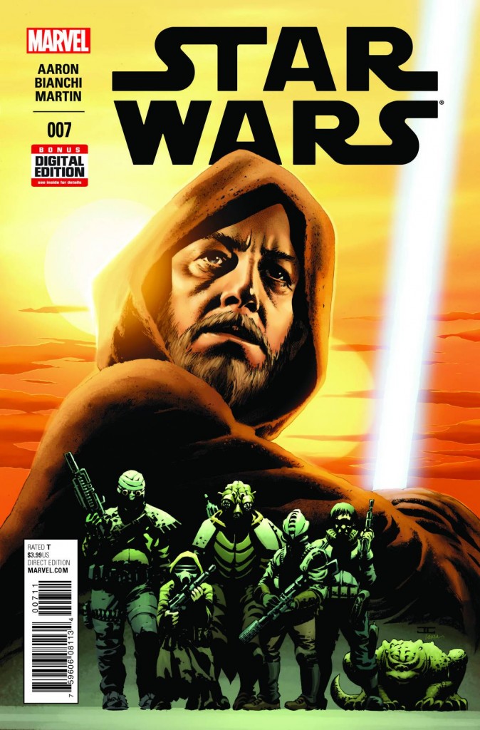 Star Wars issue 007 was released by Marvel Comics on July 29, 2015. This is a one-off flashback story starring Obi-Wan Kenobi.