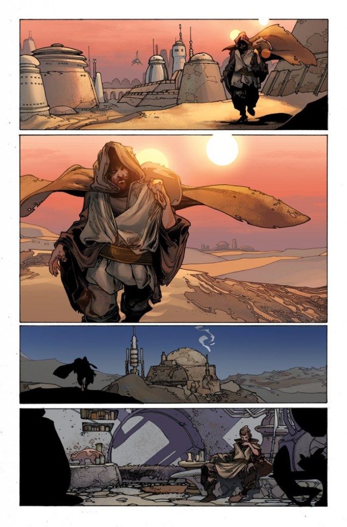 Following the events of Star Wars Episode III: Revenge of the Sith, Kenobi went into hiding on the desert world of Tatooine.