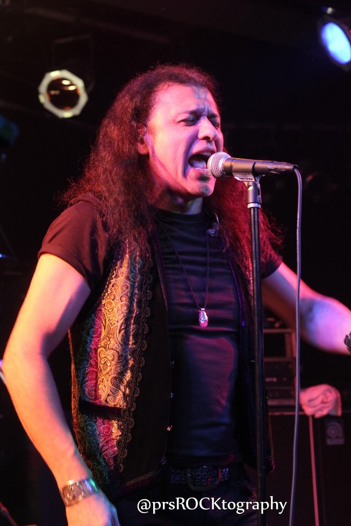 Vocalist Oni Logan, who can also be heard these days in Dio Disciples.