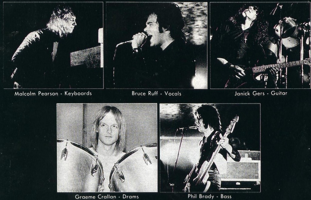 Photos of the band members.