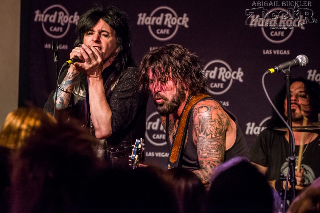 Phil Lewis and Tracii Guns- together again for this special night!