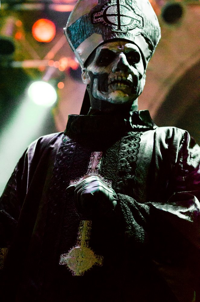 Papa Emeritus II at House of Blues Las Vegas-April 2014.