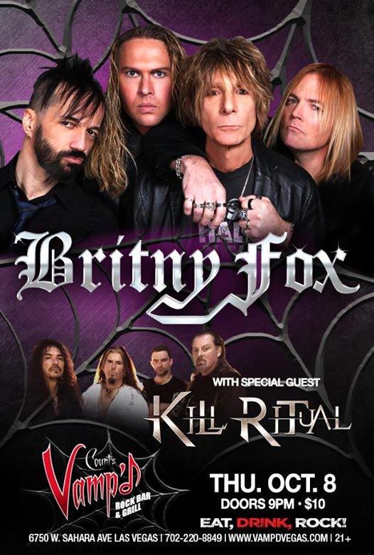 Kill Ritual – Supporting their Third Album in the City of Sin!