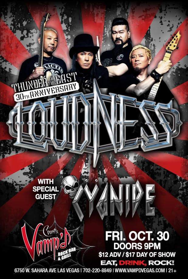 Loudness – Celebrating 30 Years of Thunder in the East on a Live