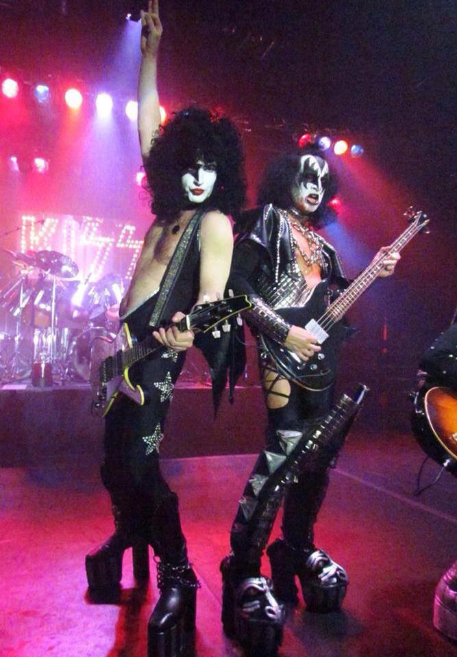 The KISS Experience rocking the stage in Mesquite. Photo by Jerry Scott Adler.
