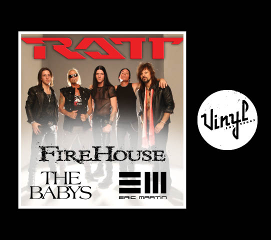 Ratt, with Firehouse, The Babys, and Eric Martin – Four Sets of Rock and Roll at Vinyl!