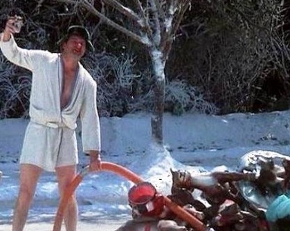 Much of the humor in the film comes from the king of the one-liners, Cousin Eddie, played brilliantly by Randy Quaid.