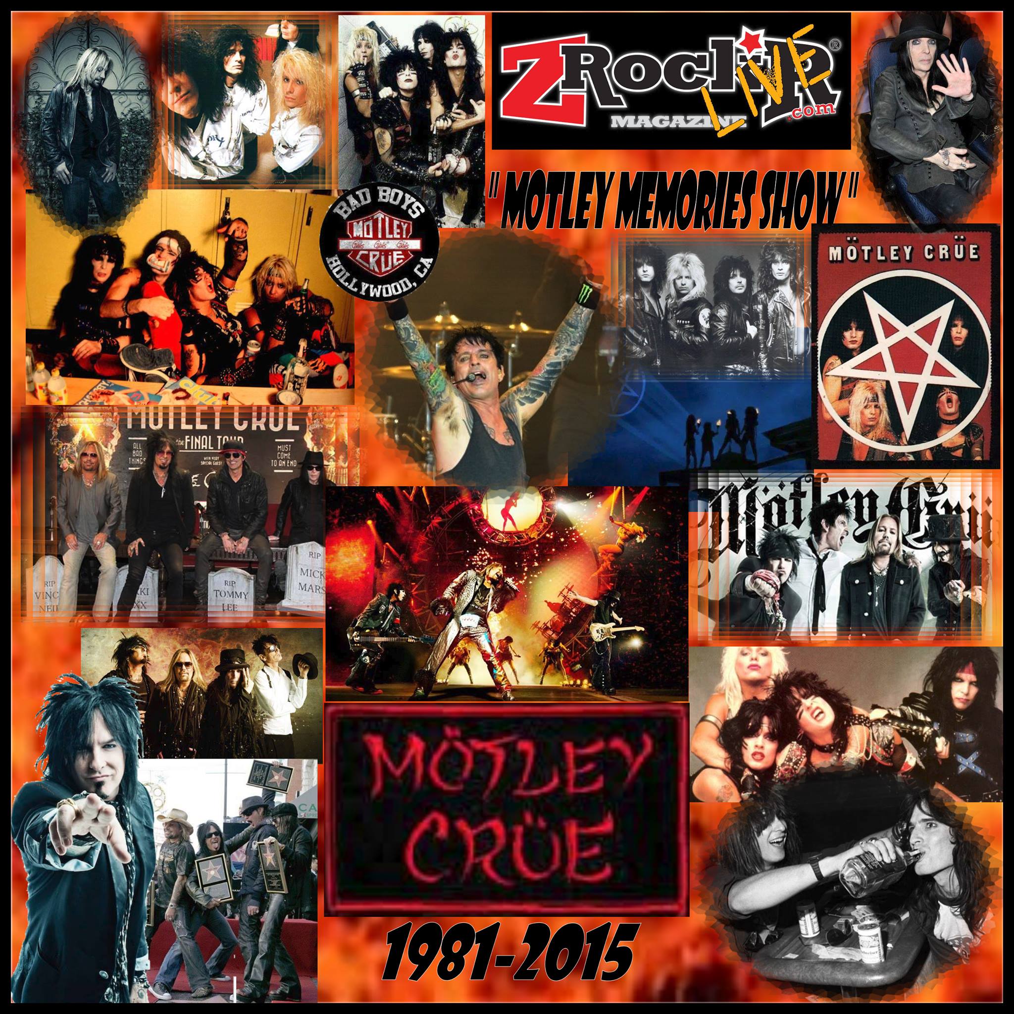 ZRock’R Magazine LIVE! In Honor of the FINAL Motley Crue Show- Presents ...