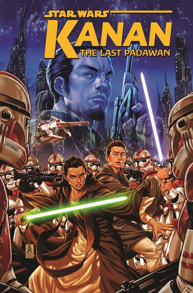 Kanan is an ongoing series. The first story arc, "The Last Padawan," follows Kanan Jarrus as a youth in training as a Jedi, who must flee and fight for his life when the Empire declares Order 66.