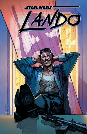 Lando was a five-issue mini series. The trade paperback will be released in early 2016.