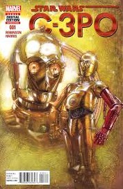 C-3PO will be a one-shot comic following the eponymous droid, and tell of how he got the red arm he was seen with in The Force Awakens.