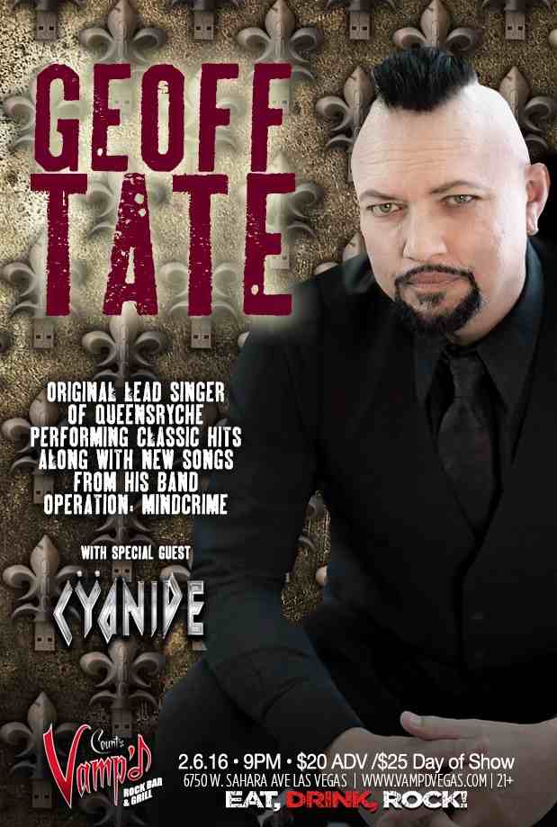 Geoff Tate rocks Vamp’d with his band, Operation: Mindcrime!