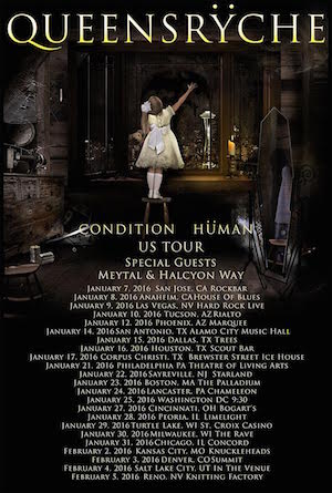Queensryche – Condition Human Tour Rocks the Las Vegas Strip!
