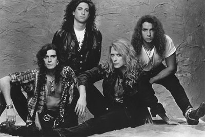 Promotional photo of the band's first lineup.