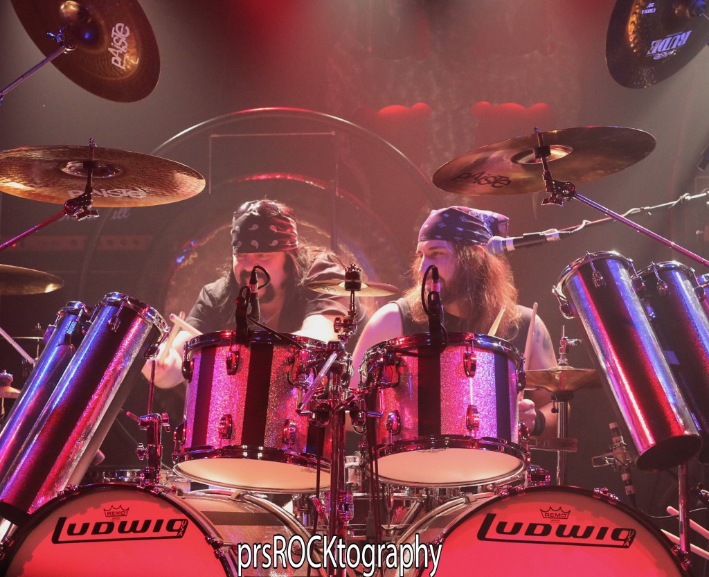 Drum action from Brian Tichy and special guest Vinnie Paul!