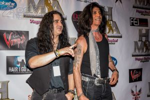 Nadir D'Priest and Dominick Muzio of the Sunset Strip's legendary band LONDON were in attendance.