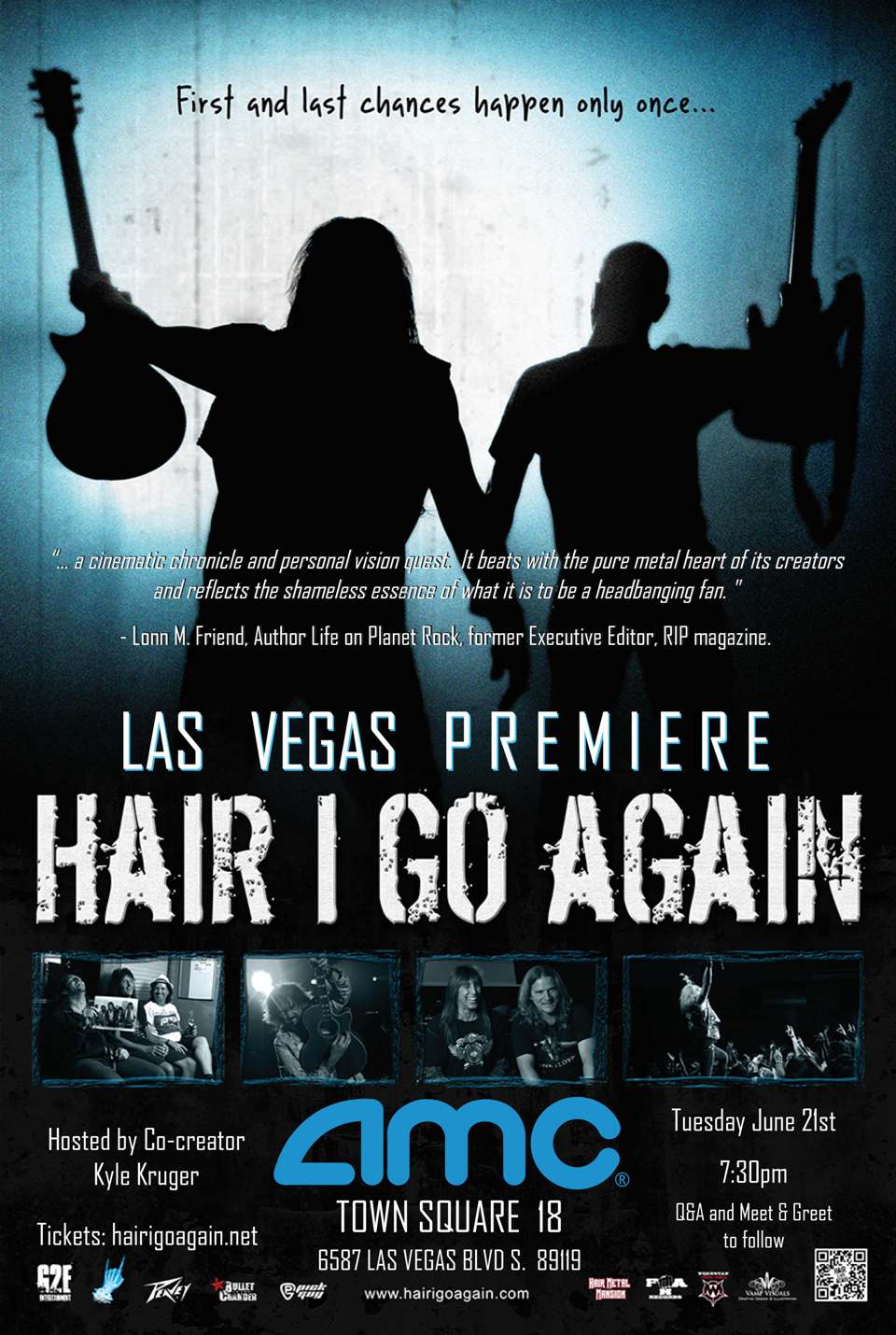 Hair I Go Again – A Look at the Film’s Vegas Premiere!