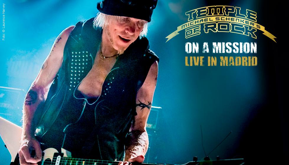 Temple of Rock – Michael Schenker’s New Band Delivers With This Concert Disc!