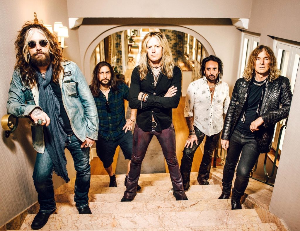 Official press image of the band. The Dead Daisies lineup for Make Some Noise includes a who's who of rock superstars. John Corabi, Brian Tichy, and Doug Aldrich are amongst those along for the ride.